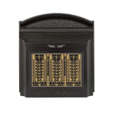 Frank Lloyd Wright Locking Wall Mailbox - Black / Gold - Tree of Life