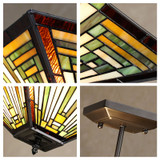 Arts & Crafts Innes 2 Semi-Flush Ceiling Fixture Collage