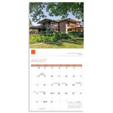 Frank Lloyd Wright 2027 Wall Calendar August