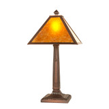 Mission Amber Mica Table Lamp