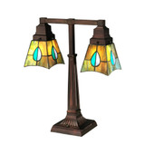 Mackintosh Leaf 2 Arm Desk Lamp