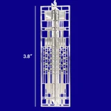 Frank Lloyd Wright Dana Art Glass WrightSicle Gift