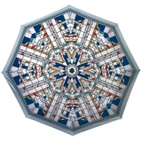 Frank Lloyd Wright Waterlilies Travel Umbrella