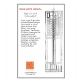 Frank Lloyd Wright Martin House Tree of Life Wrightsicle Ornament