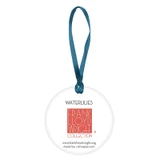 Frank Lloyd Wright Waterlilies Porcelain Keepsake Ornament