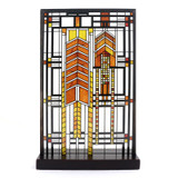 Frank Lloyd Wright Autumn Sumac Stained Glass