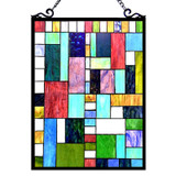 Art Deco Glass Window Panel Art Deco Glass Window Panel