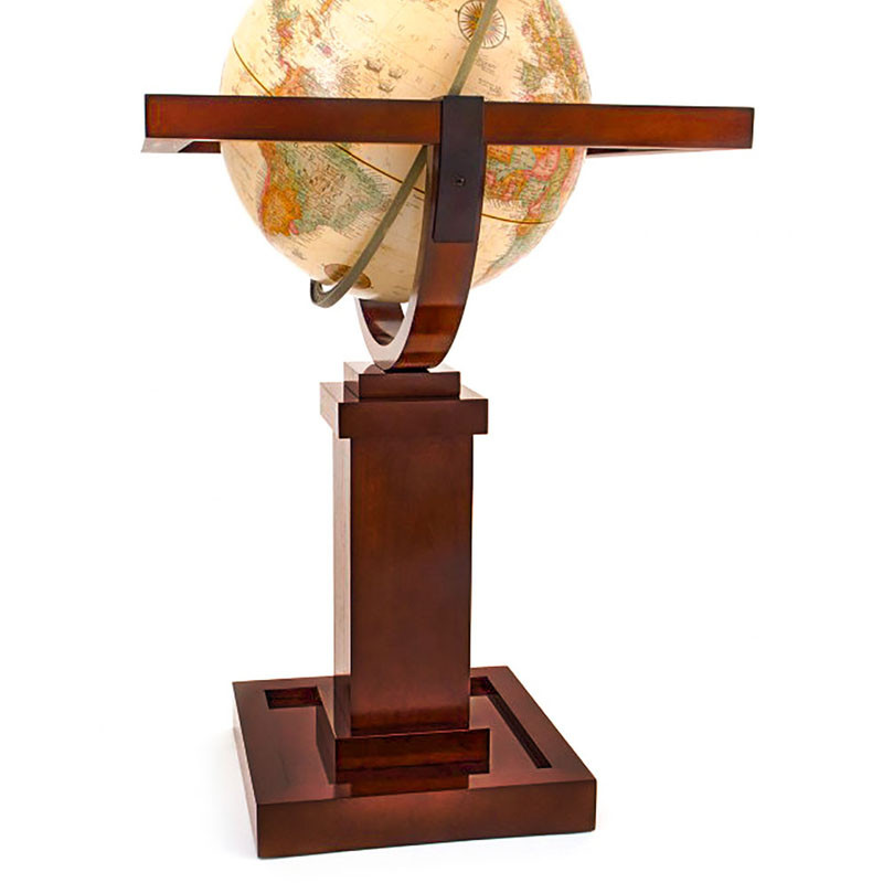 Frank Lloyd Wright Barrel World Globe - Thumbnail 2