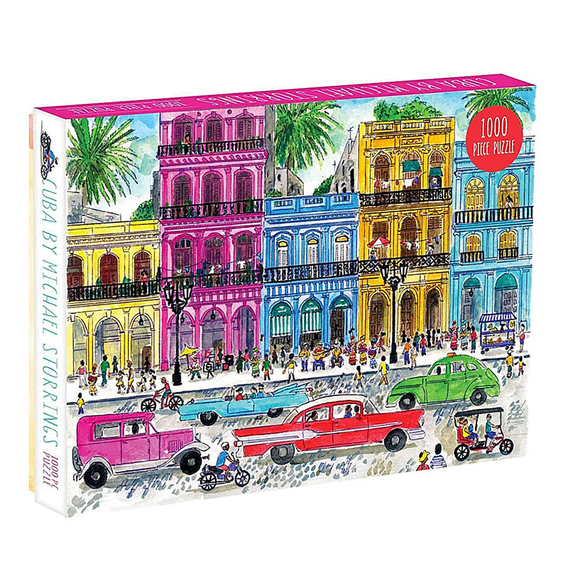 Michael Storrings Market In Bloom Puzzle – 2000 Teile, Detailreiches Blumenmarkt-Motiv, In Stabilem Stülpdeckelkarton