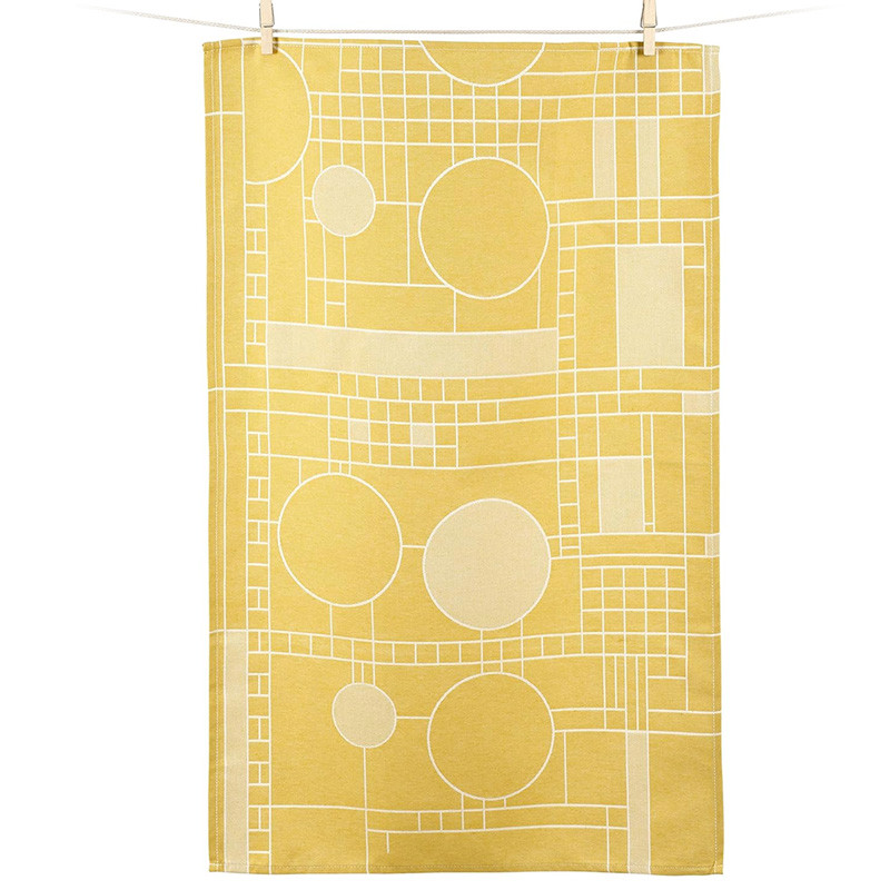 Frank Lloyd Wright Jacquard Tea Towel - Thumbnail 3