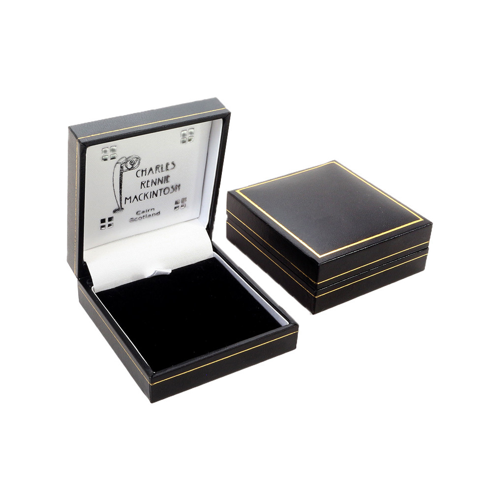 Spilla in argento Sterling con design di Charles Rennie Mackintosh