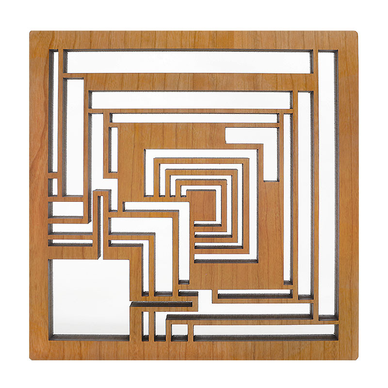 Frank Lloyd Wright Ennis Block Trivet - Thumbnail 4