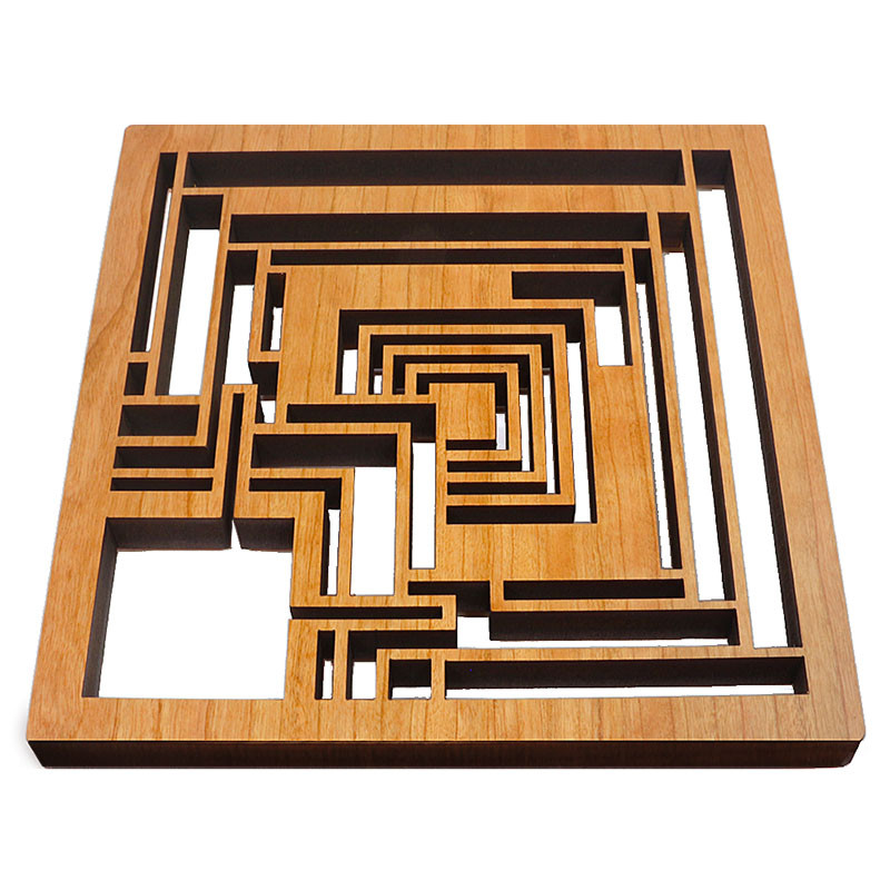 Frank Lloyd Wright Ennis Block Trivet - Thumbnail 3