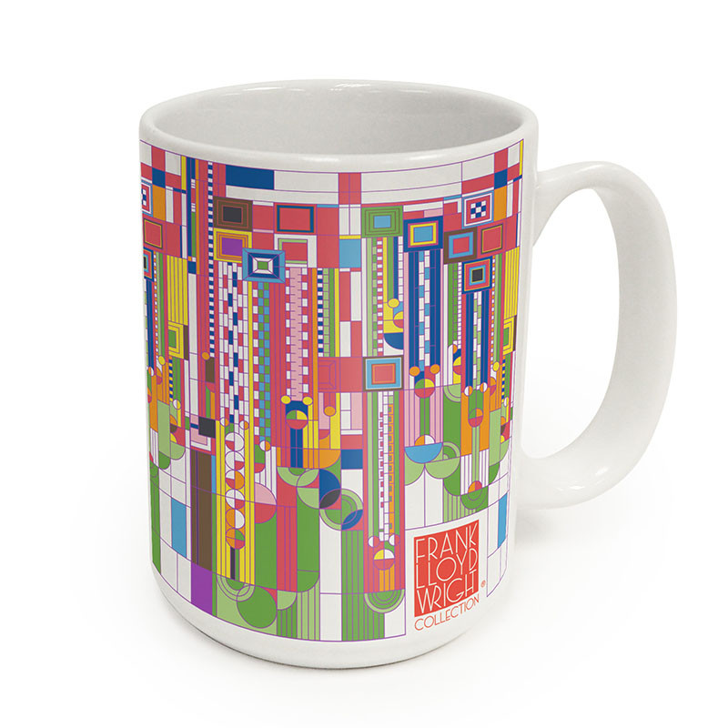Frank Lloyd Wright Saguaro Forms Coffee Mug - Thumbnail 3