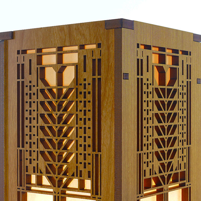 Frank Lloyd Wright Tree of Life Mini Lightbox Accent Lamp