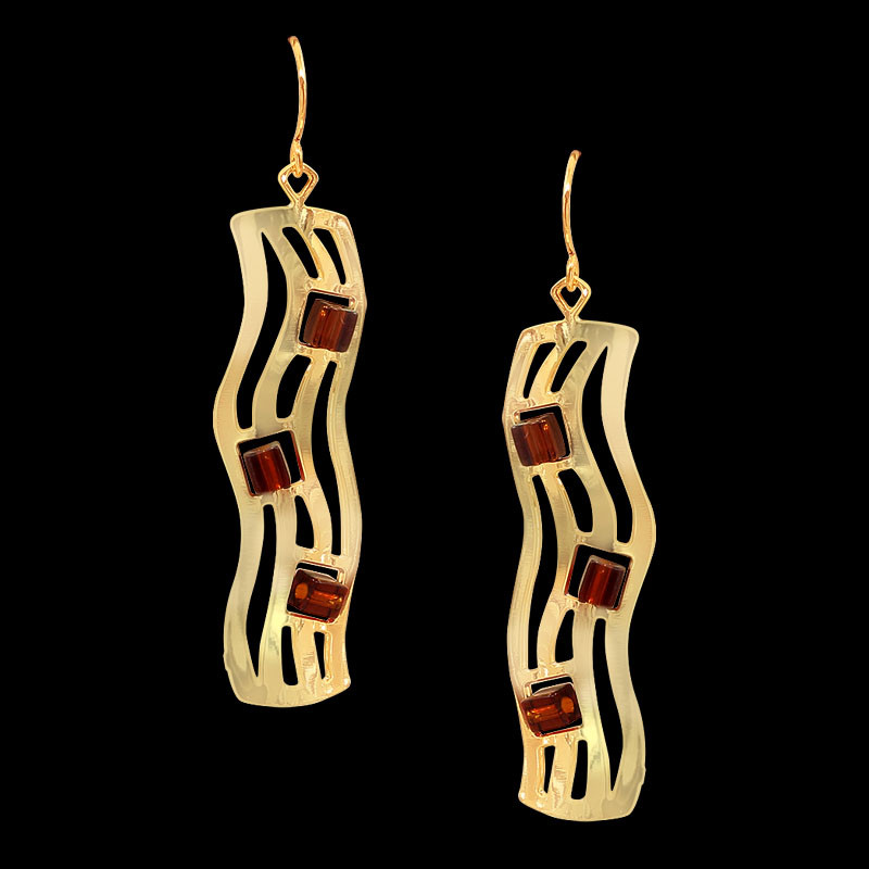 gustav klimt earrings