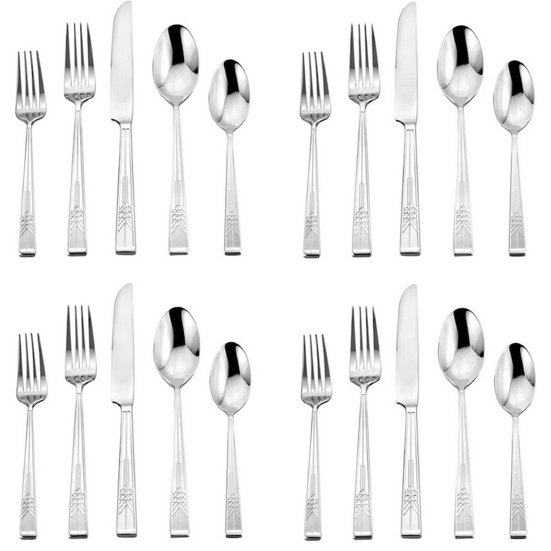 DS Tree of Life Flatware Set - Stainless – Frank Lloyd Wright