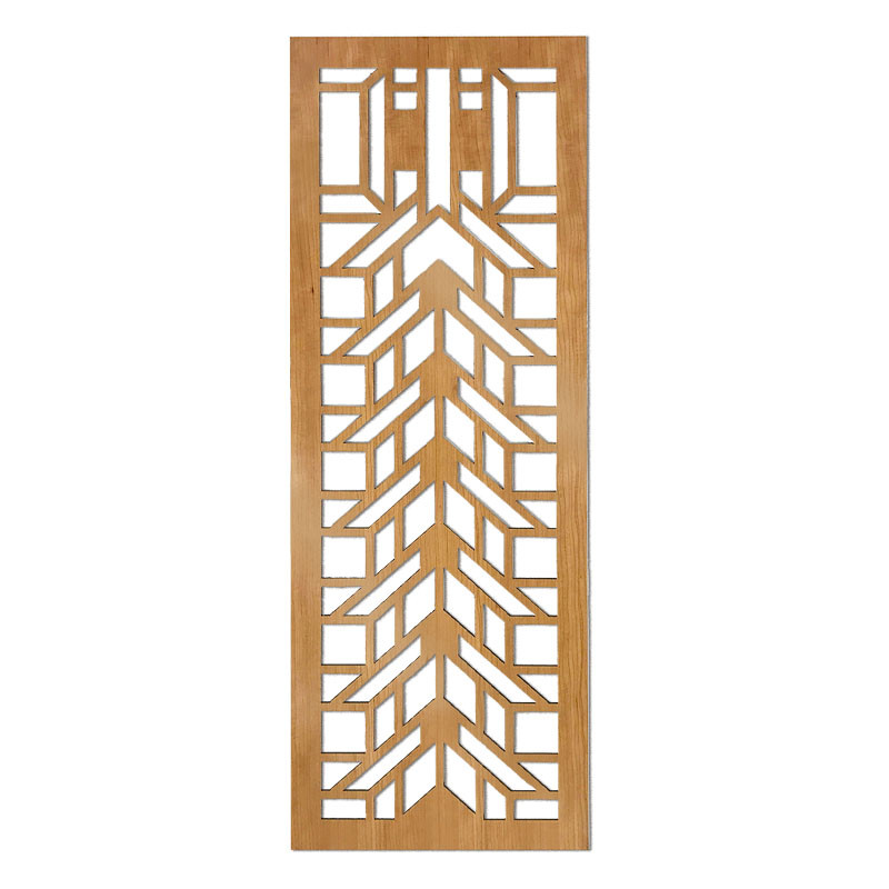 Cherry Wood Rectangle Wall Plaque