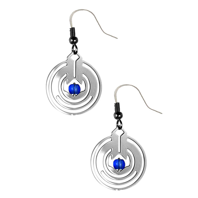 Frank Lloyd Wright April Showers II Earring - Blue