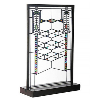 Frank Lloyd Wright Robie Stained Glass Suncatcher