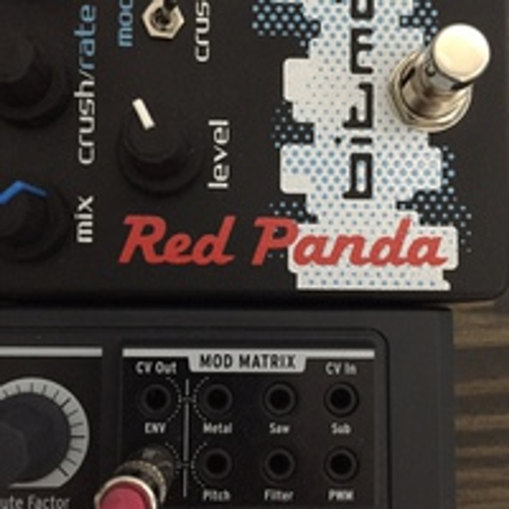 Control Voltage (CV) with Red Panda Pedals