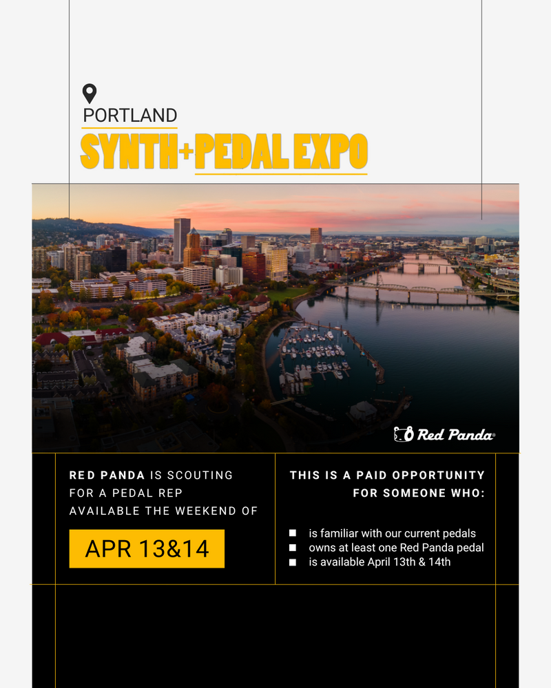 Help wanted - Portland Synth + Pedal Expo