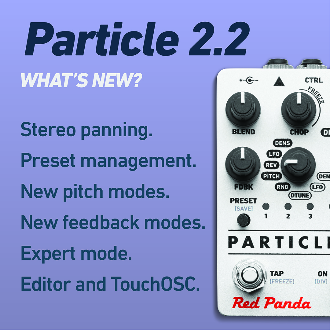 Particle 2.2 firmware update - Red Panda