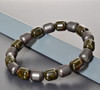 Mens Amber Beaded Bracelet