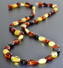 Amber Beaded Necklace 