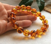 Amber Beaded Bracelet