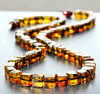 Amber Beaded Necklace 