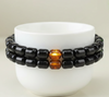 Mens Amber Beaded Bracelet