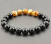 Mens Amber Beaded Bracelet