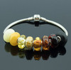 Amber Charm Bead