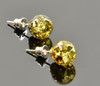 Amber Stud Earrings