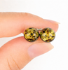 Amber Stud Earrings