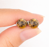 Amber Stud Earrings