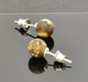 Amber Stud Earrings