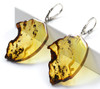 Amber Slice Earrings