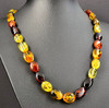 Amber Beaded Necklace 