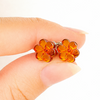 Amber Stud Earrings