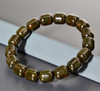 Mens Amber Beaded Bracelet