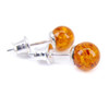 Amber Stud Earrings