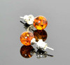 Amber Stud Earrings