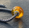 Amber Charm Bead