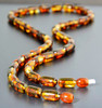 Mens Amber Beaded Bracelet