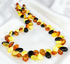 Leaf Amber Necklace 