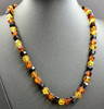 Amber Beaded Necklace 
