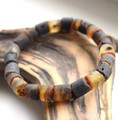 Mens Amber Beaded Bracelet