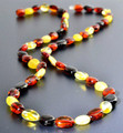 Amber Beaded Necklace 